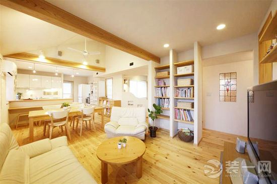 日式风格80平小户型装修 两居室装修效果图欣赏