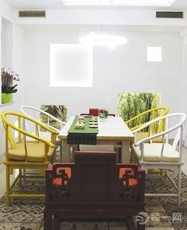 将传统家具换成活泼的色彩