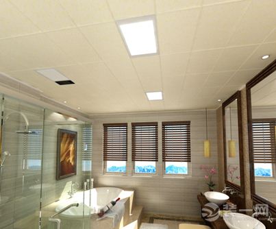 卫浴间吊顶风格装修效果图