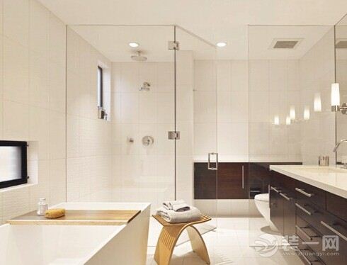现代风格卫浴间装修设计效果图