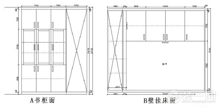 现代简约风格装修效果图-小户型