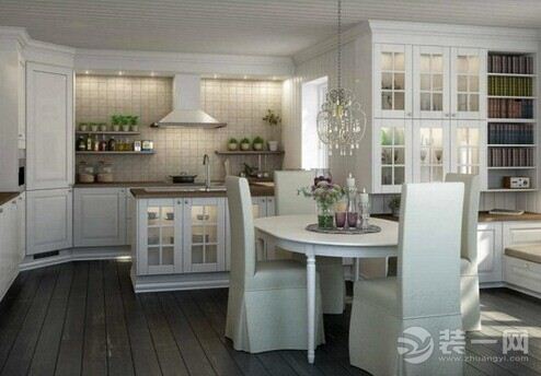 欧式风格厨房装修设计效果图