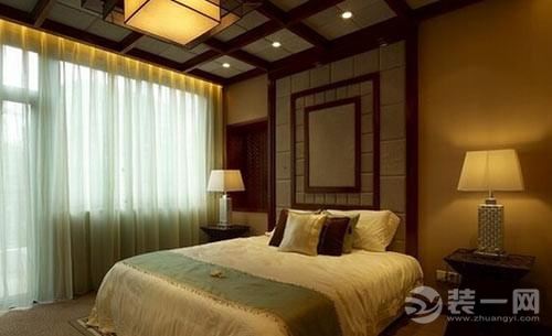 中式风格卧室装修设计效果图