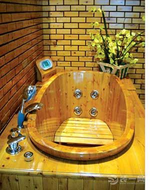 木质浴缸