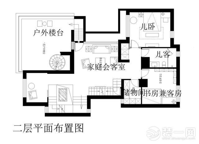 创意设计半包装修极简风贵阳泉天下国际公馆别墅设计案例