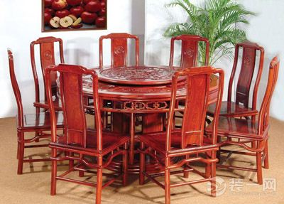 红木餐桌椅
