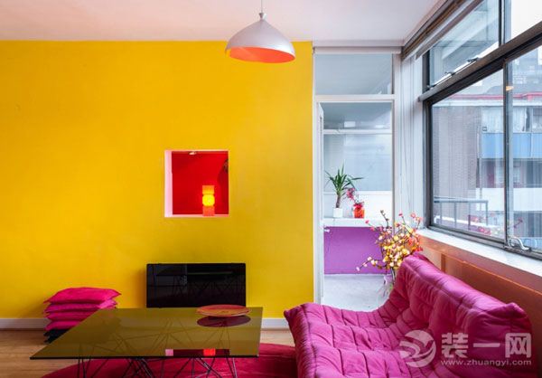 43平米彩色系个性小户型公寓案例