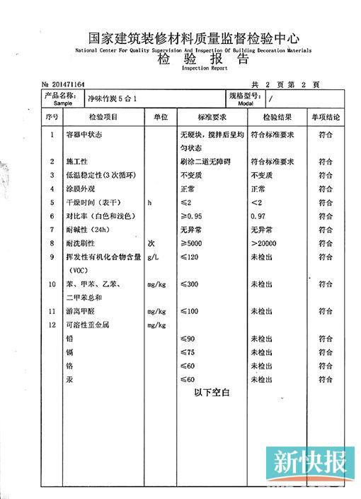 购买涂料时可要求商家出示具体产品的检测报告,以判断其各项环保指标和综合性能