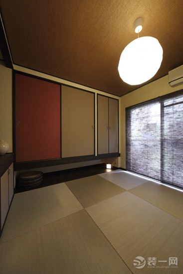 日式现代风格两居室装饰装修设计效果图