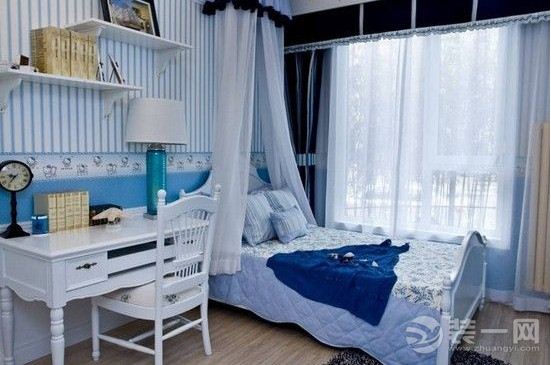 地中海风格卧室装饰装修设计效果图