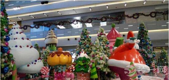 上海圣诞商场装饰