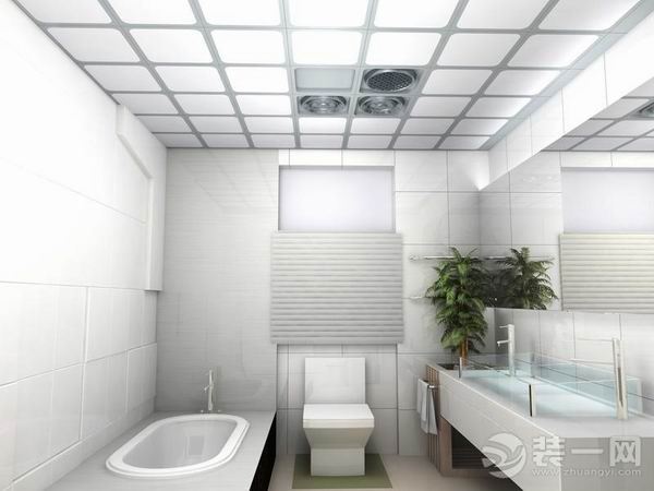 卫浴浴霸装修效果图 卫生间浴霸分类和优缺点比较