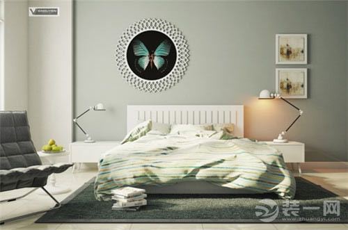 现代风格小户型卧室装修设计效果图
