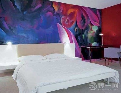 卧室墙面漆效果图