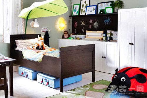 儿童房卧室收纳设计效果图