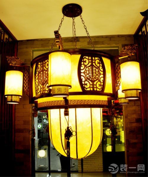 中国古典灯具装修效果欣赏