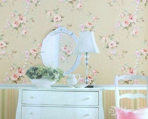 10款精美墙纸装饰效果图 打造韩式风格浪漫家居