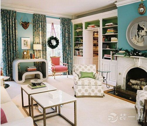 12款个性简约客厅搭配效果图 时尚元素融入色彩搭配