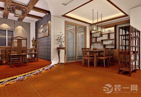 中式客厅装修效果欣赏及特点分析
