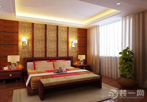 中式卧室装修效果欣赏及特点分析
