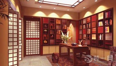 中式书房装修效果图 打造儒雅书香空间