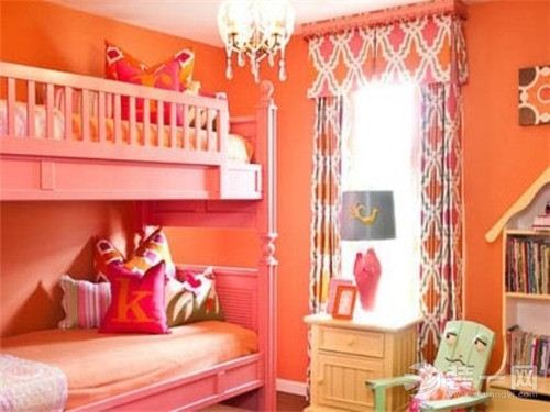 双人儿童房装修设计图 为宝宝打造温馨家装风格
