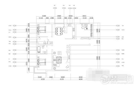 天津怡家装饰优秀案例推荐：中德国际简约风格90m²装修