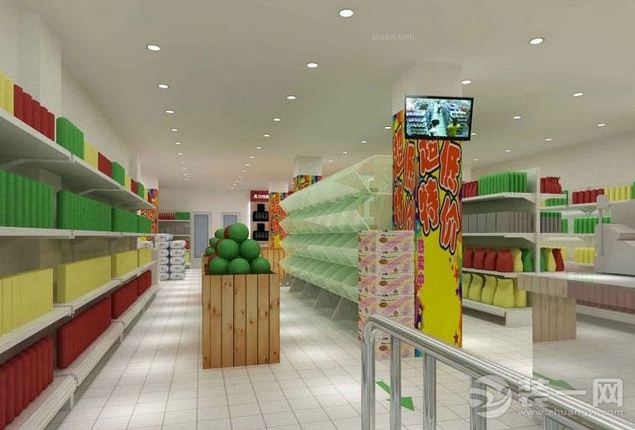 2015最新水果超市装修设计图鉴赏