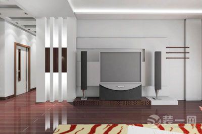 简欧风格电视背景墙装修效果图 打造简单大气居室