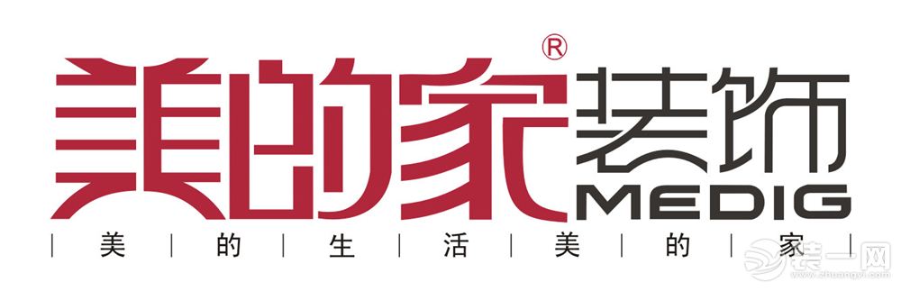 重庆美的家装饰公司logo