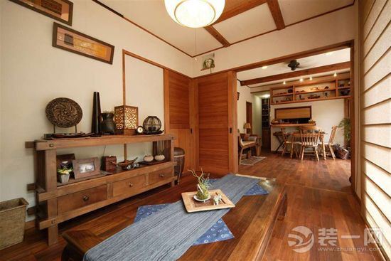 日式风格两居室装修设计效果图