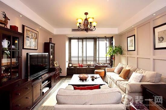 120平中式风格两居室装修案例欣赏