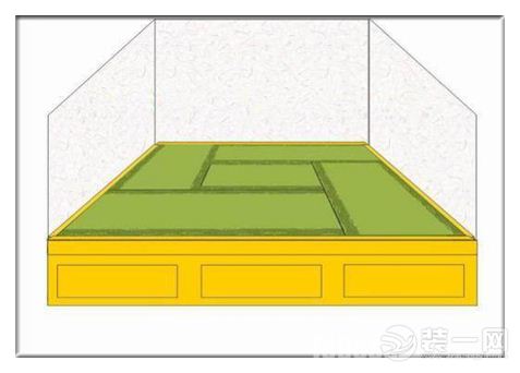 榻榻米地台制作过程