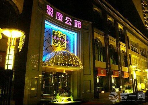  饭店门脸装修效果图大全2015图片