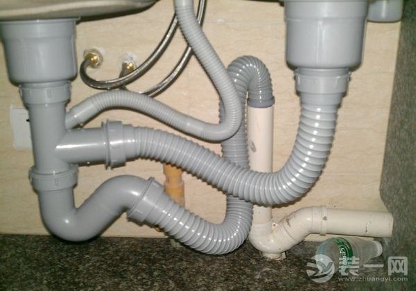 厨房水管安装图