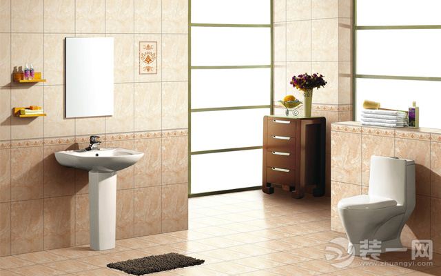 浴室贴砖效果图