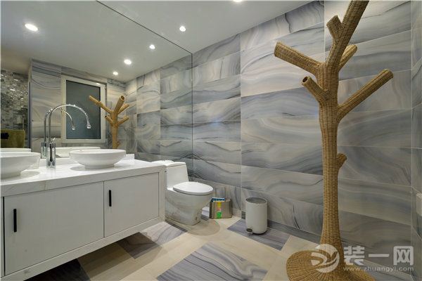 浴室贴砖效果图