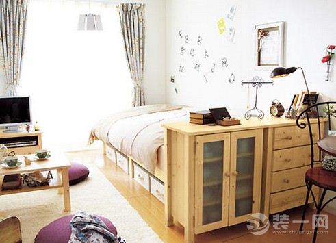 床底墙面巧利用 营口12款日式小户型卧室装修