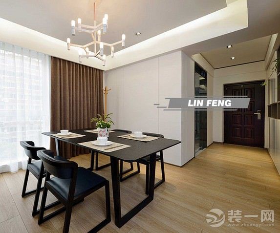 杭州装修网推荐台湾装修风格三居室设计