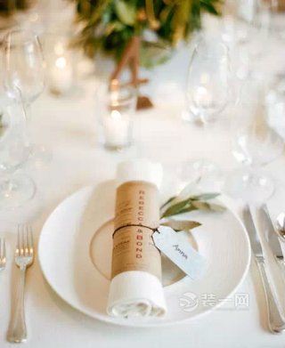 高逼格婚礼餐桌装饰设计