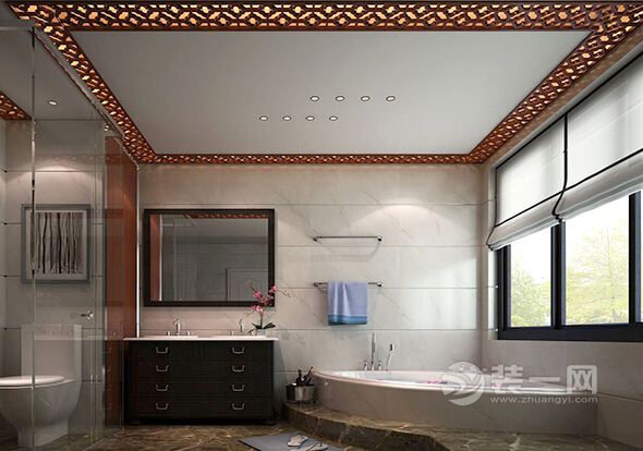 中式浴室柜图片