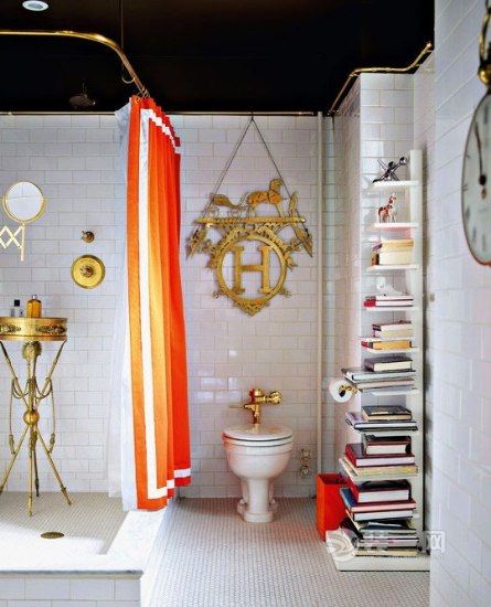 十款风格迥异浴室隔断装修效果图