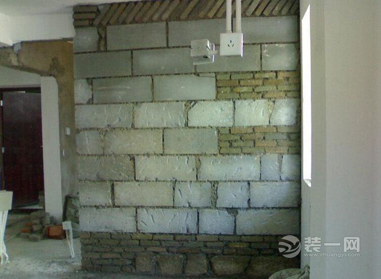 轻体砖做隔断墙施工工艺介绍