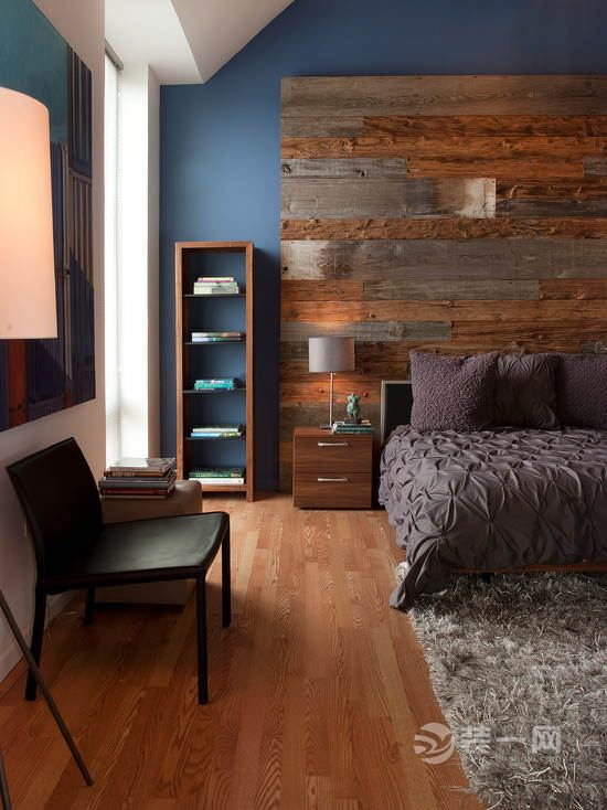 木质元素卧室装修效果图欣赏