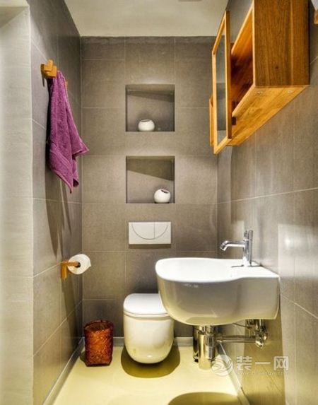 小户型卫浴间装修设计案例欣赏