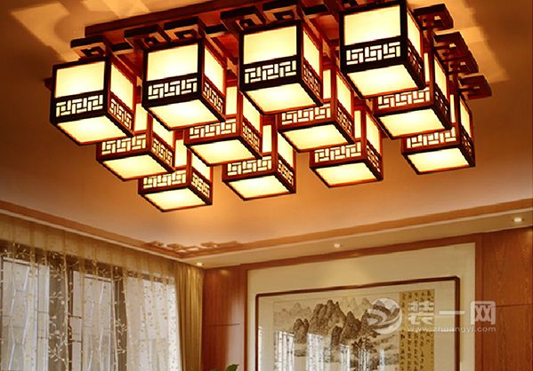 中式灯具图片