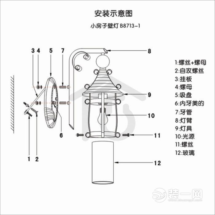 广州家居壁灯装修效果图