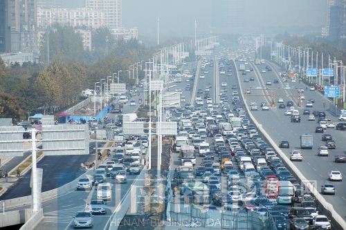 鄭州裝修網 鄭州裝修 非機動車道被封