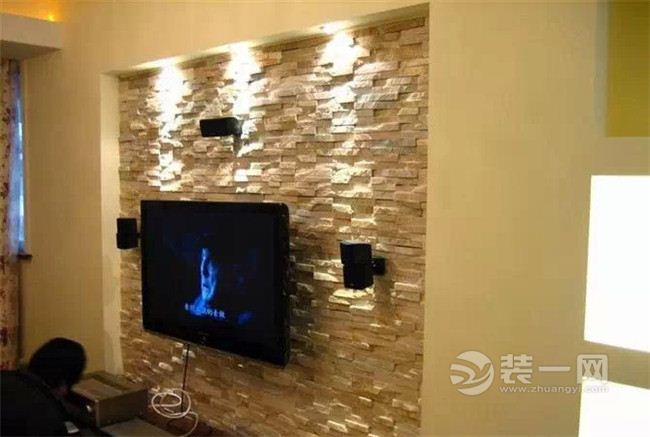 广州大理石电视背景墙效果图