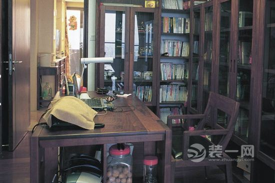 中式书房装修效果图欣赏 中式书房装修样板房 